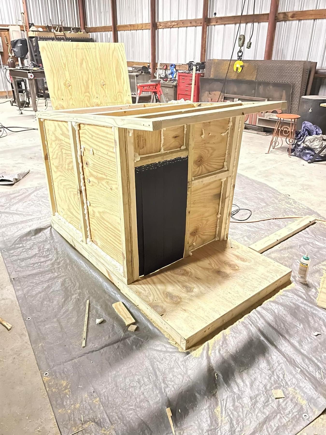 Dog house details