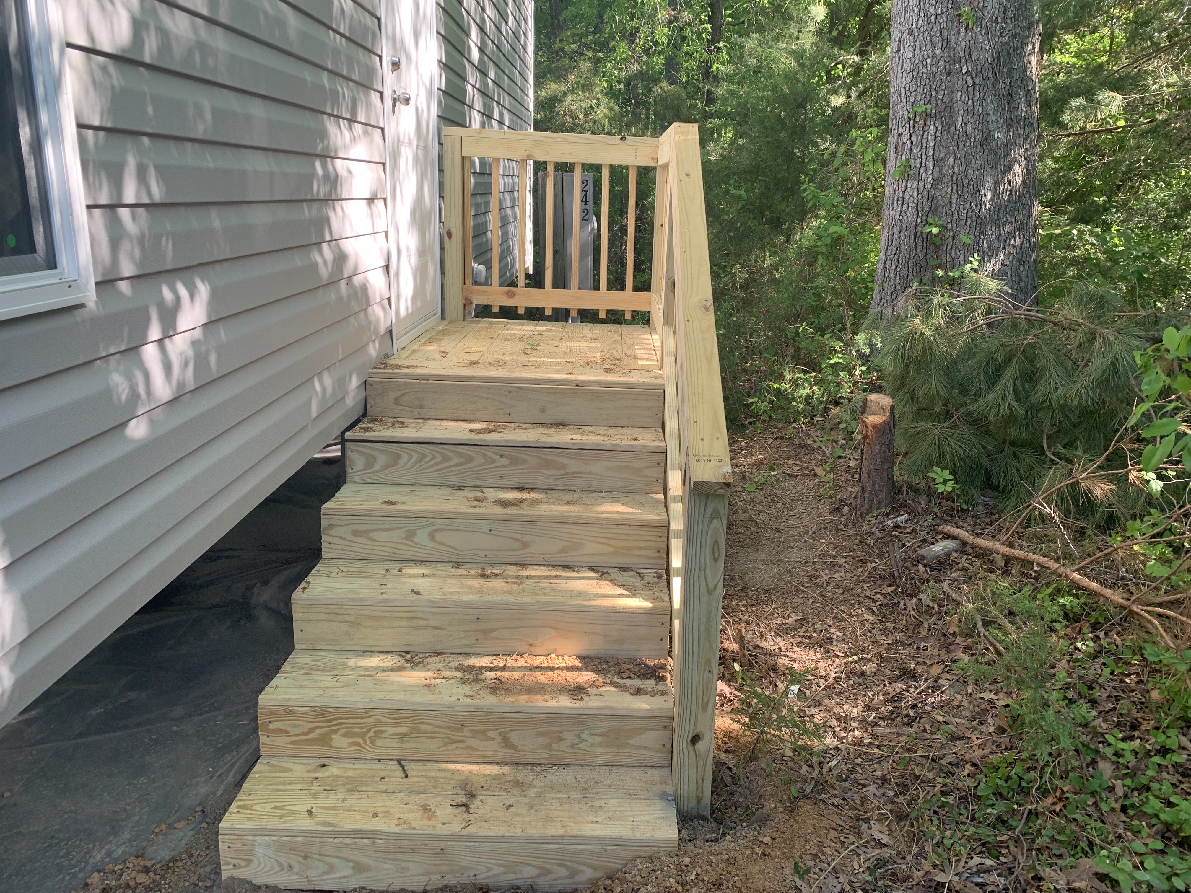 Stoop construction