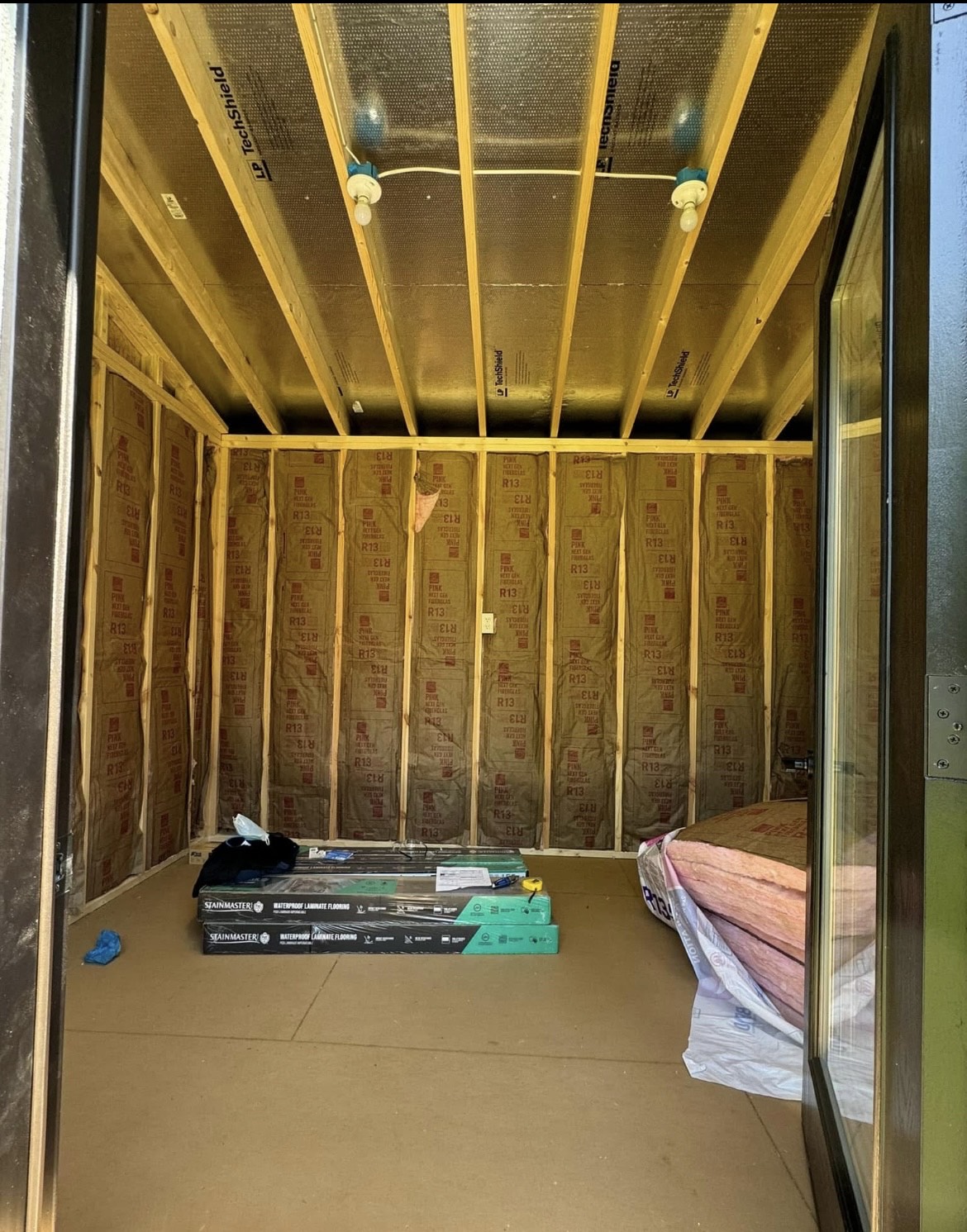 Room renovation before