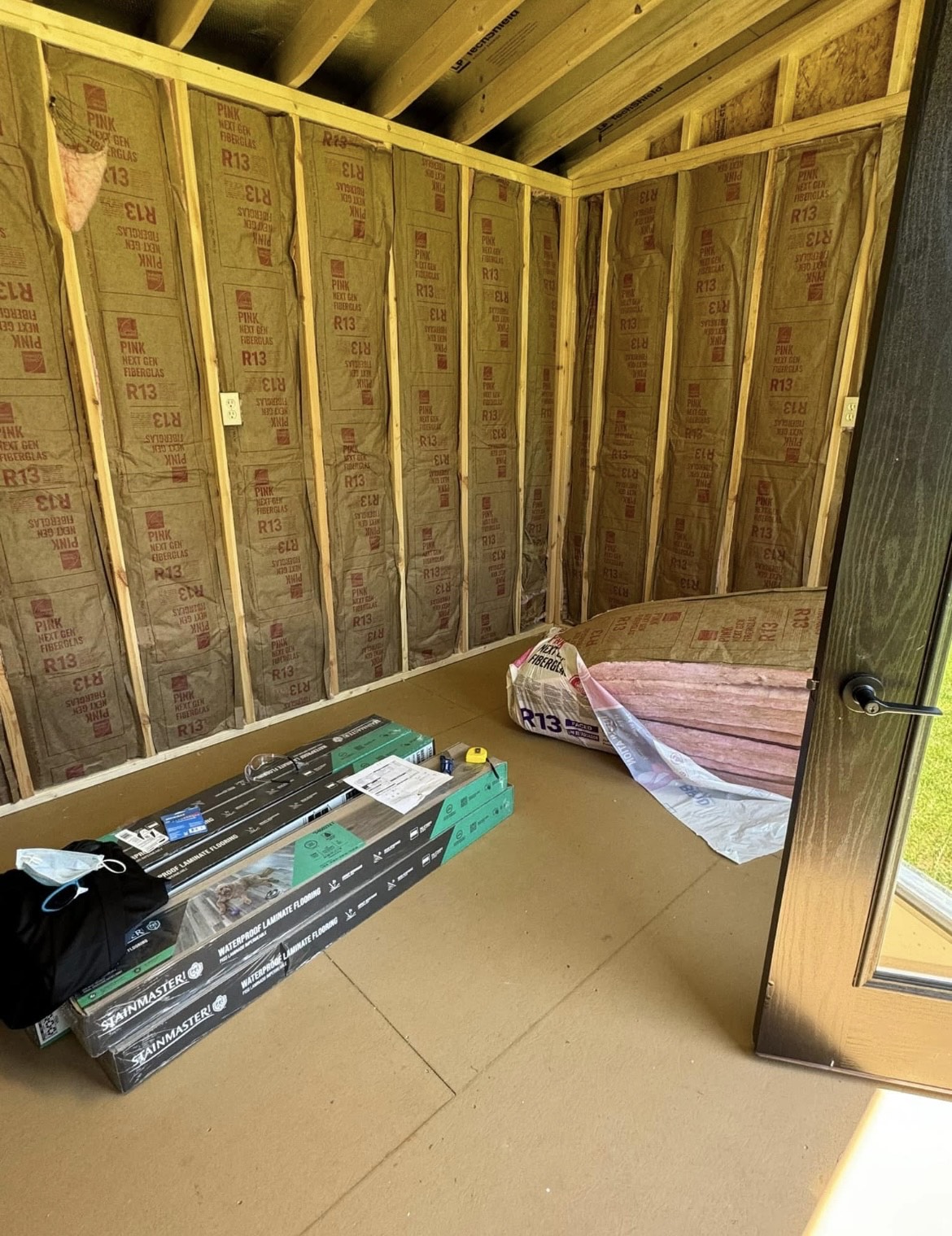 Room renovation progress